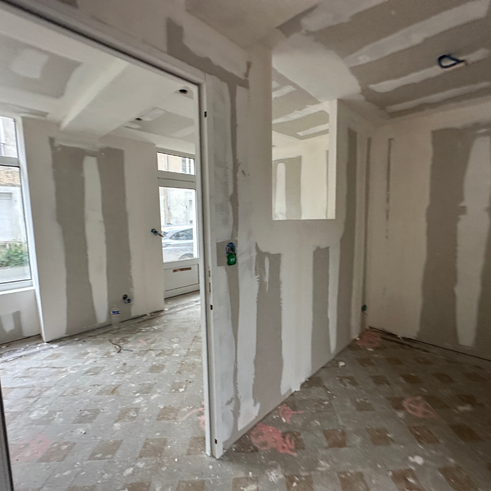 Cloison et séparation placo Louverne